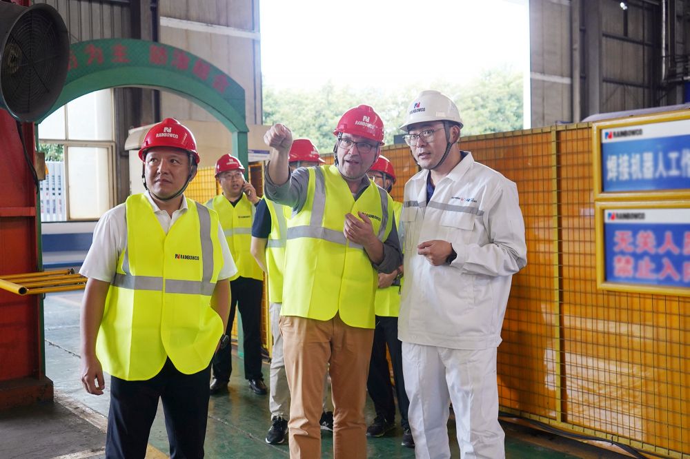 SIEMENS中國(guó)有限公司到訪GENMA潤(rùn)邦重機(jī)制造基地(圖2)