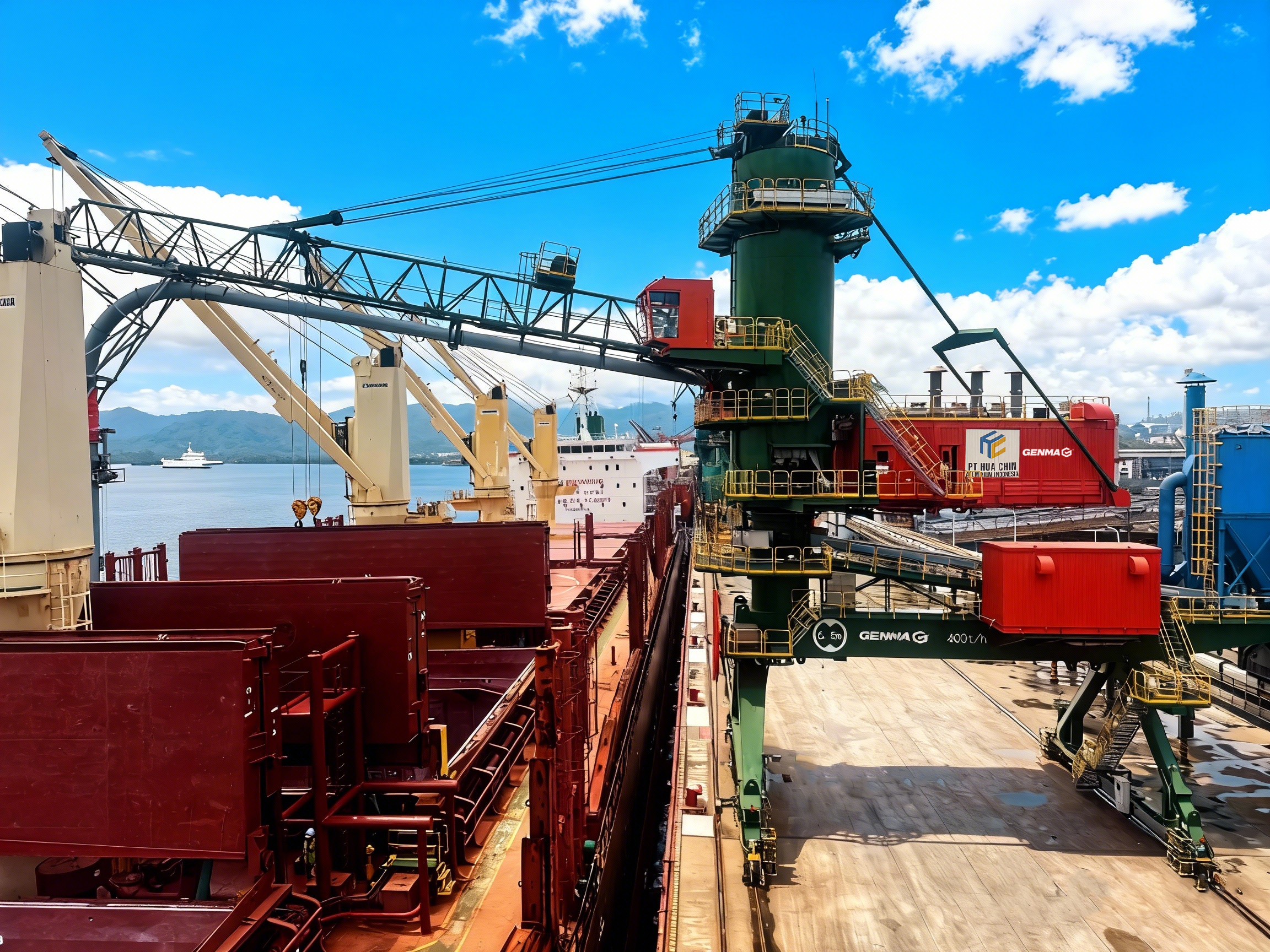 “GENMA給力!”客戶錦旗詮釋GENMA氣力卸船機六個“真本事”(圖2) “GENMA給力!”客戶錦旗詮釋GENMA氣力卸船機六個“真本事”(圖2)